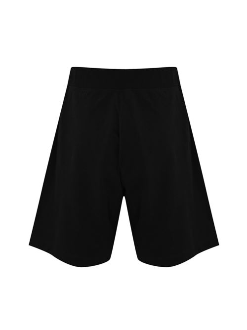 Bermuda Icon New Generetion big boxer in cotone nero DSQUARED2 | S79MU0070 S24583900